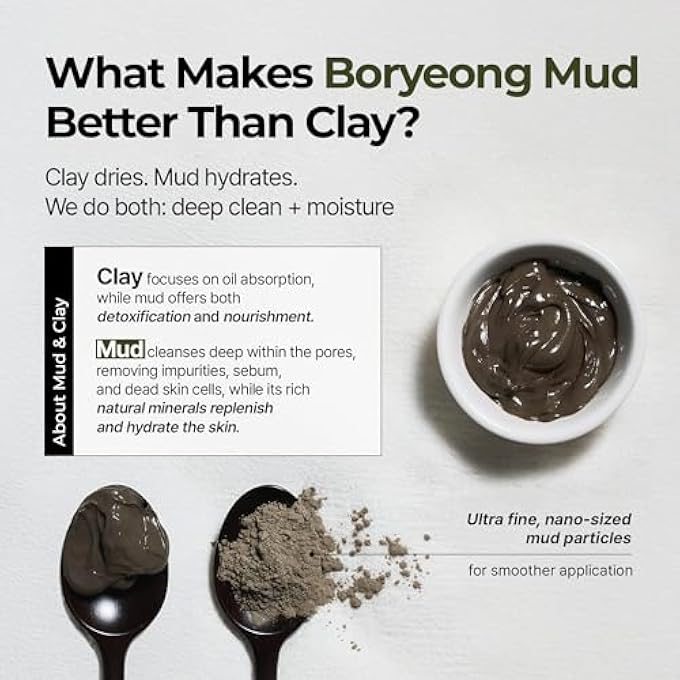 BRMUD RMUD ريليف طين التعبئة إلى رغوة منظف - 2 في 1 للتنقية والترطيب قناع طين رغوي كوري منظف للوجه للتحكم في المسام والزهم - غسول وجه لإزالة المكياج للعناية بالبشرة الكورية (3.71 أونصة سائلة) - Image 4